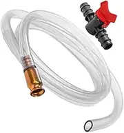 Alipis 1 Set Oil Pump Hose Automatic Transfer Tube with Clamp Switch for Efficient Liquid Extraction Automotive Maintenance and Repair