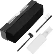 HOMOBABE 1 Set Vinyl Record Cleaner Static Brush for Safe Cleaning of and Prolong Stylus Lifespan Fine Workmanship for Vinyl Enthusiasts and Collectors