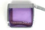 24 Disc DVD VCD CD Case Album Carry Storage Wallet Holder Game Box Organizer New