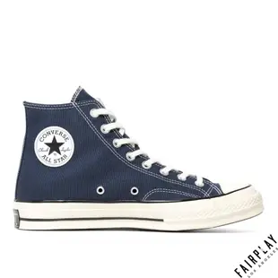 Converse All Star 1970s 暗夜藍 男鞋 女鞋 高筒 復古 奶油頭 三星標 帆布鞋 164945C