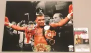 MIKE TYSON Hand Signed 11"x14" Photo 2 + JSA COA "BUY GENUINE TYSON '