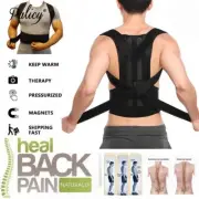 Posture Support Vest with Adjustable Straps - Back Brace for Scoliosis Support