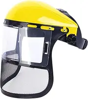 Grinding Face Shield,Face Shield For Grinding And Cutting | Anti-Fog Clear Lightweight Hat Cover For Healthcare Industrial Work Auto Repair Gardening