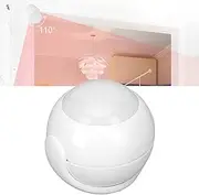 Smart Mini Home Alarm System, Infrared Motion Sensor with Wireless Connectivity, Voice Control, Easy Installation, and Large Detection Range for