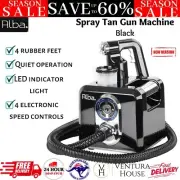 Alba. Spray Tan Machine HVLP Spray Gun Fine Mist Sunless Tanning Airbrush Black