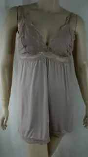 NEW City Chic Sexy Stone Jade Chemise Sleep Short Nightie Plus Size M 18 #A77