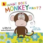 WHAT DOES MONKEY WANT?