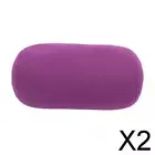 2x Neck Pillow,Soft Travel Microbead Bed Cushion Pillow for Kids Adult Chair