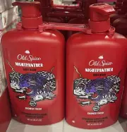 Old Spice Body Wash for Men, Night Panther 2 Pack X 33.4oz ( 987ml ) !