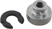 LCCDZ Rear Fender Seat Bolt Tab Screw Nut Knob Cover Compatible with Harley Davidson Sportster XL Dyna Bob Softail Fat Boy Touring Glide CVO (Color : Seat Nut)