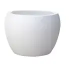 Northcote Pottery PRECINCT LITE TERRAZZO MOON POT White- 21x15cm Or 31x23cm