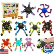 18 Pcs Transformable Fidget Spinners for Kids and Adults Fidget Toy Stress Re