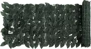 Simulation Faux Leaf Hedge Decorative Artificial Fence Screen for Balcony Courtyard(1#)