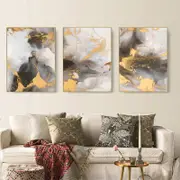 Marbled Pattern 3 sets Poster Prints
