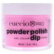 Cuccio Colour Pro Powder Polish Nail Colour Dip System - Punch Sorbet For Women 1.6 oz Nail Powder