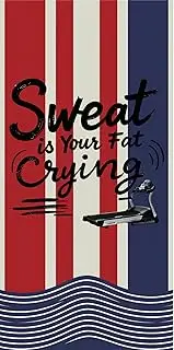 Treadmill Mat with Flag Elements,Shock Absorption Fitness Equipment Mat,Non-Slip Walking Pad Mats,76.7x36.22''Floor Protector mat for Hardwood&Carpet,for Treadmills,Exercise Bikes,Peloton,Elliptical