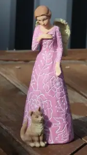 Cat's Meow Figurine ~ Pawsitive Angel Collection - AngelStar - 19cm Tall