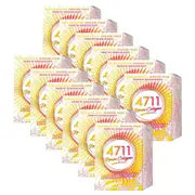12x 10pc Mulhens 4711 Remix EDC Cologne Refreshing Tissues Neroli/Orange/Zitrone