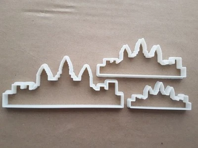 Angkor Wat Temple Monument Shape Cookie Cutter Dough Biscuit Fondant Sharp