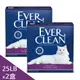 【EverClean 藍鑽】強效凝結除臭貓砂25lb 長效清香(兩入組)