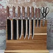 Knife Broad With Strong Magnets,16X12 Inches Magnetic Knife Block without Knives,Display Stand and Storage Rack