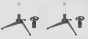 (2) On-Stage DS7425 Desktop Tripod Microphone Stand Buy it Now Auth Dealer!