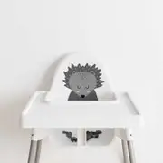[Namly Design] Self-Adhesive Sticker – Antilop High Chair Decal / Hedgehog Design