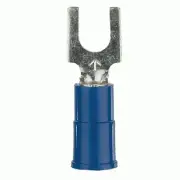 The Install Bay 3MBVST8 Spade Terminal 16 14 Gauge, Blue, Vinyl, #8,