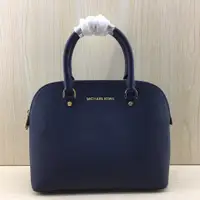 在飛比找旋轉拍賣優惠-╭☆米蘭店☆Michael Kors Cindy 深藍色十字