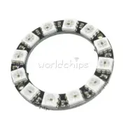 12-Bit RGB LED Ring WS2812 5050 RGB LED Integrated Driver Module For Arduino