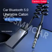 Wireless Bluetooth Receiver USB to 3.5mm AUX Audio Stereo Hands Free Car Adapter (for: Subaru)