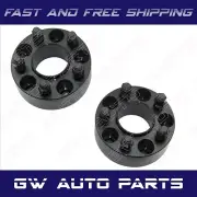 2 2" Toyota Tundra 6x5.5 Hub Centric Wheel Spacers, 95.1CB, 14x1.5 Studs (for: Toyota)