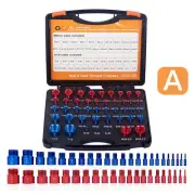 Nut and Bolt Thread Checker 23 Inch & 21 Metric Thread Gauge for Detecting Fixed