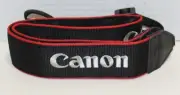 Cannon EOS Camera Adjustable 26 in Strap Band 44in Total Black & Red in New