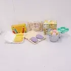 VTG set 3 Soaps Avon Treasure Basket, Violet california perfume, Pencils