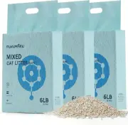 Tofu Cat Litter, Super Ultra Absorbent, 18 LBS Clumping Cat Litter, Flushable, N