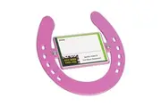 Stubbs Horseshoe Nameplate (Pink) (One Size)