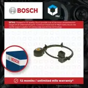 2x Knock Sensors fits BMW 840 E31 4.0 93 to 96 Bosch 12141702163 New MULTIBUY