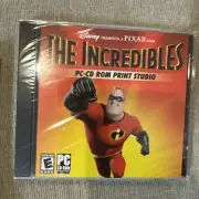 Disney Pixar The Incredibles PC-CD Rom Print Studio Disc