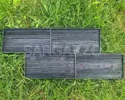 Concrete RUBBER stamp WOODEN PLANK texture mat Imprint printing cement
