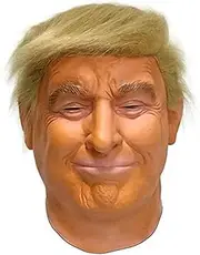 Donald John Trump Mask Latex Headgear Simulation Cosplay Costume Props for Halloween Party