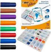 BIC Velleda White board Marker Fine Bullet Tip pack of 72. FREE POSTAGE.