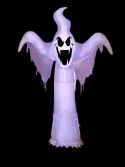 Airblown Inflatable LED Short Circuit Spooky Ghost Flickering LED Light 6 1/2 Ft