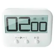 Large LCD Digital Timer Countdown Magnetic For Kitchen Use Battery Included