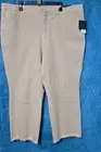 John Mark Womens Stretchy Denim Jeans Size 22W Solstice Vanilla Flare Leg NEW