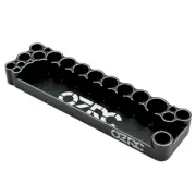 OZRC Billet Aluminum Tool Stand Back for RC Maintenance w/ Screw Tray