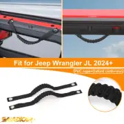 Roll Bar Armrest Top Grab Handles Grip Pulling Bar Mount for Jeep JL JT 2024+ (for: Jeep)