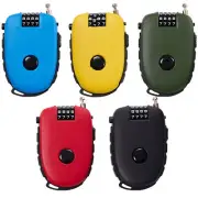 Luggage Cable Lock Retractable Lock For School Gym Locker For Basket & Helmets