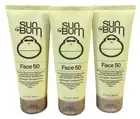 3pk Sun Bum Face SPF 50 Premium Sunscreen Face Lotion 3oz Lightweight 09/2025 BB