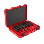 Milwaukee SAE Impact Socket Set 1/2" Drive 2-in-1 Intermediate 12-Point (10-Pcs)